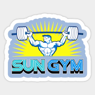 Sun Gym Sticker